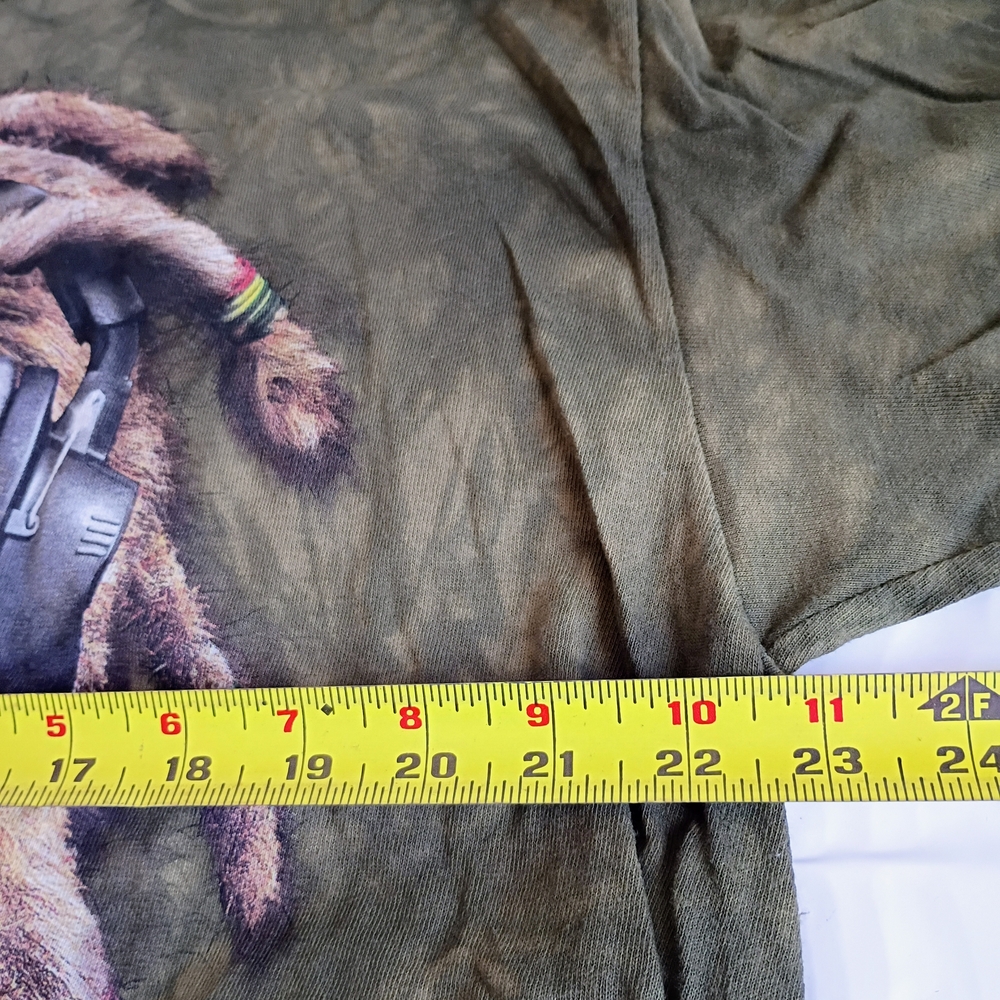 The Mountain Olive Green T-Shirt - Picture 5 of 7
